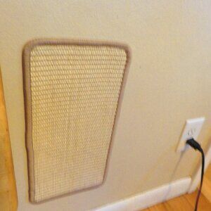 NEW VELCRO ATTACHED CAT SCRATCHING AREA - FOR WALLS, FURNITURE, ETC.